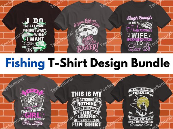 Fishing T-Shirt Design Bundle image 4