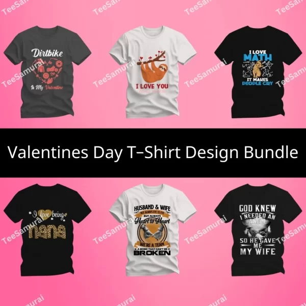 Valtentines Day T-Shirt Design Featured Image 3