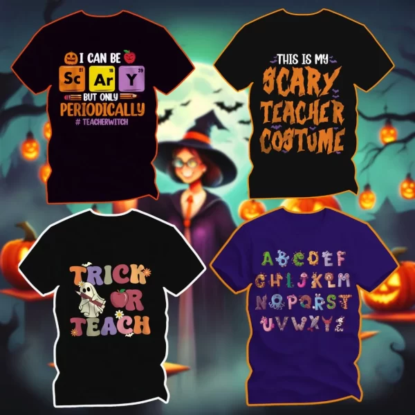 Halloween Teacher Special Design 1