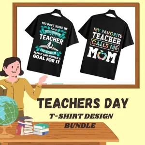 Teacher Day T- Shirt Design Bundle