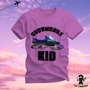 Snowmobile kid