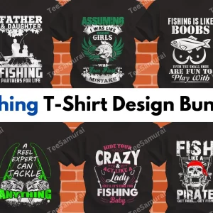 Fishing T-Shirt Design Bundle image 1