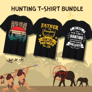 Hunting T- Shirt Design Bundle
