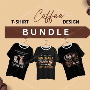 Coffee T-Shirt Design Bundle